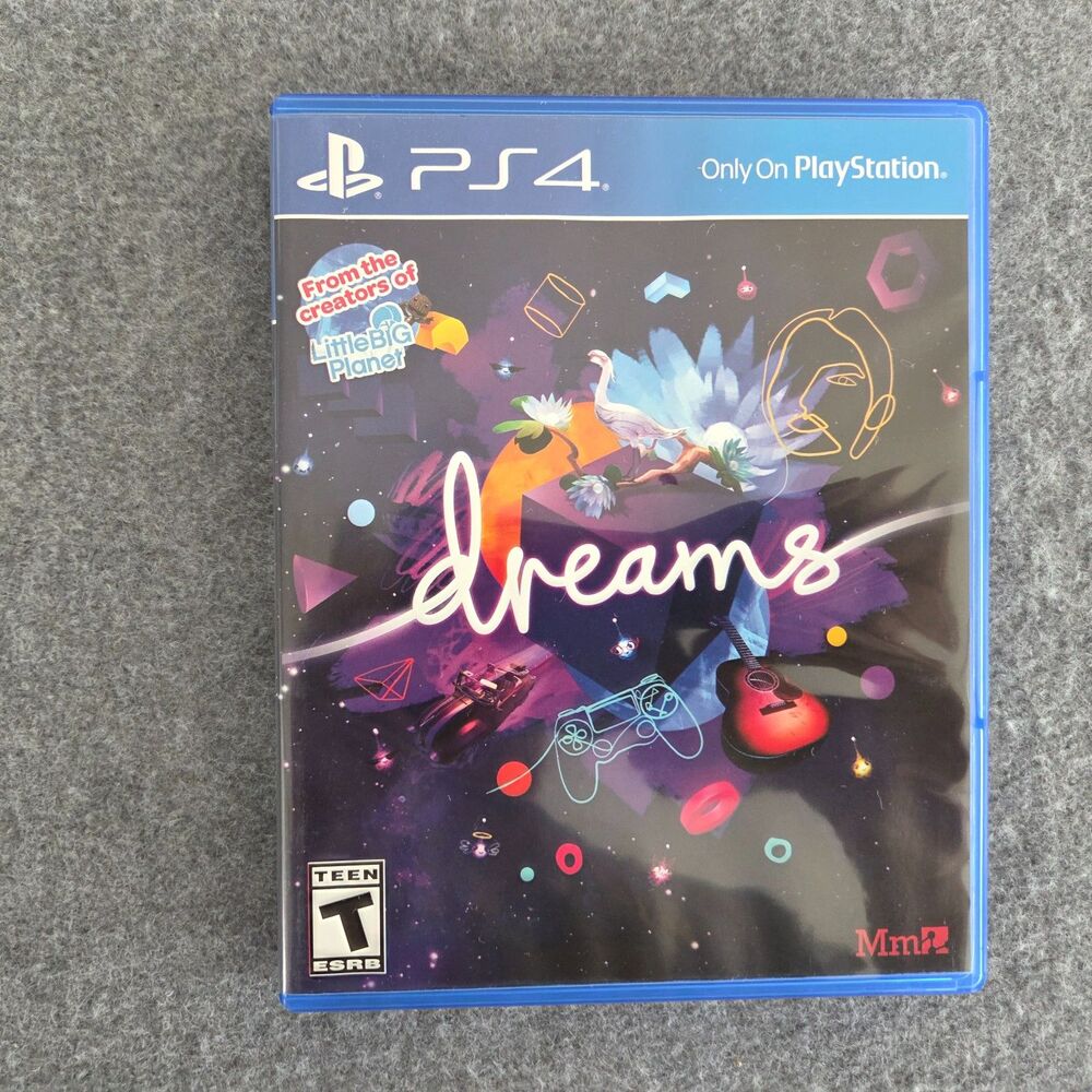 Dreams PS4 Complete CIB Media Molecule Teen Sony